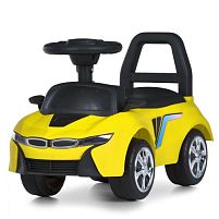 Каталка-толокар Bambi M 6155-6 (колеса Ø4,7"/пластик, музика, світло, жовтий, до 20 кг)