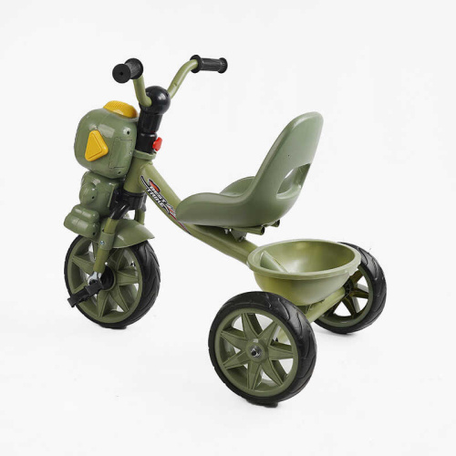 Велосипед дитячий триколісний Best Trike BS-50570 (колеса: переднє Ø10"/задні: Ø8"/EVA, рама: сталь, музика, до 25 кг) фото 3