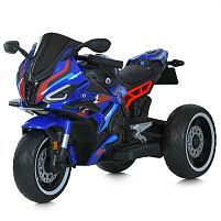 Електромотоцикл дитячий Bambi Racer M 6143EL-4 (колеса: EVA, акк. 12V/7Ah, мотор: 2*25W/12V/RPM16000, до 7 км/г, до 30 кг)