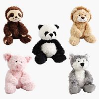 М`яка іграшка M 18470 “Тваринка”, середня висота у сидячому положенні - 33 см, ВИДАЄТЬСЯ ТІЛЬКИ МІКС ВИДІВ