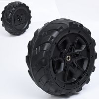 Колесо для дитячого електромобіля Bambi Racer M 6380-EVA WHEEL (заднє та переднє однакові, Ø41 см, ↔15,5 см, EVA, адаптер під редуктор)
