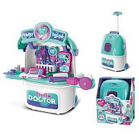 Набір лікаря 008-985 валіза-трансформер на колесах, інструменти, в коробці