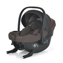Автокрісло El Camino i-LOCK ME 1210 Cocoa (встановлення проти ходу руху, зріст дитини: 40-75 см, cистема кріплення: Isofix, ручка-перенесення, вік 0+)