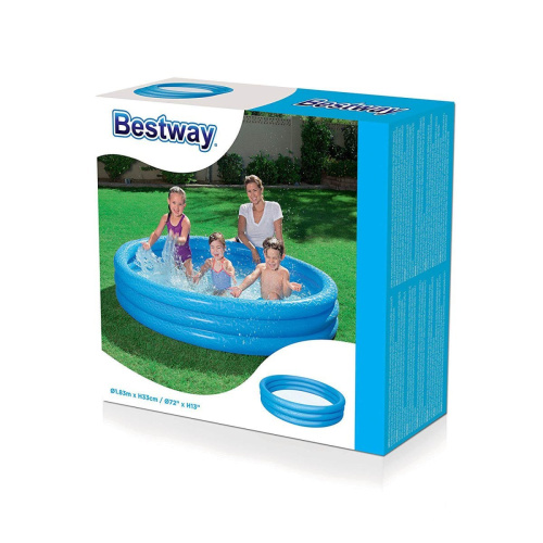 Дитячий надувний басейн Bestway 51027 (33*183 см.) фото 3