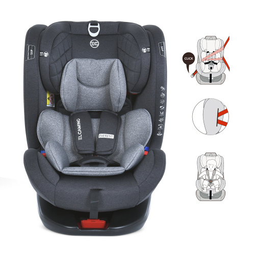 Автокрісло дитяче El Camino ME 1114 EVEREST Light Gray фото 7