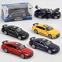 Машинка 26902 "Авто Експерт", 4 кольори, металопластик, 1:32, світло, звук, інерція, відчиняються двері, багажник, капот, в коробці, МІКС ВИДІВ