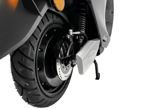 Електроскутер Aima GTX Black (колеса: Ø12", акб: 72V/30Ah/Li-ion/з'ємна, мотор: 2000W, пробіг на одному заряді до 80 км, до 70 км/год, чорний) фото 6