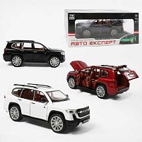 Машинка 1540-04 "Авто Експерт", 3 кольори, металопластик, 1:24, звук, світло, інерція, відчиняються двері, у коробці, ВИДАЄТЬСЯ ТІЛЬКИ МІКС ВИДІВ