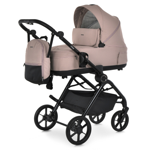 Коляска дитяча прогулянкова El Camino ME 1191-1 Nougat Beige (кошик, дощовик, антимоскітна сітка, чохол, до 22 кг)