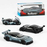 Машинка 44102 "Авто Експерт", 2 види, металопластик, 1:32, звук, світло, інерція, рухомі елементи, в коробці (163472)