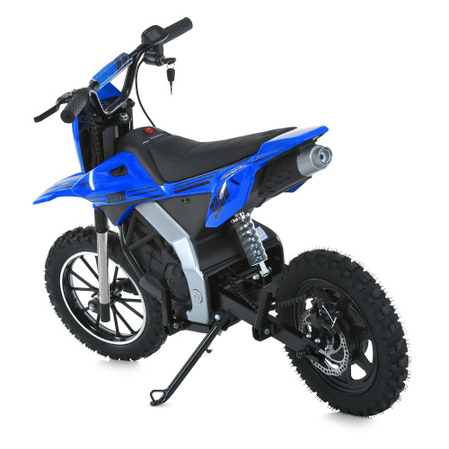 Електромотоцикл дитячий Bambi Racer M 6076AL-4 (кросовий, колеса: Ø14.2"/гума, акк. 3*12V/7Ah, мотор: 36V/350W, до 23 км/г, до 30 кг) фото 6