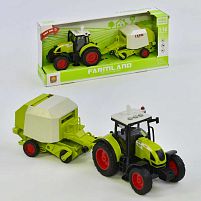 Трактор з причепом Jia Yu Toy Trade WY 900 L (18) інерція, звук, світло, в коробці