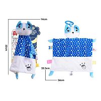 Брязкальце-комфортер 688 M134 текстильне, кільце для підвішування, в пакеті