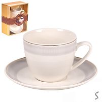 Чашка з блюдцем "Ordinary" 230мл Stenson R34230-1