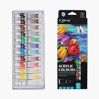 Акварельні фарби C 72702 12 кольорів, в коробці