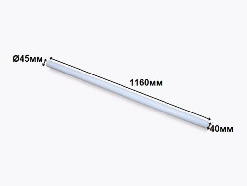 Стійка (опора) Intex 12818 (вертикальна, ↔116 мм, Ø45 мм, до каркасних круглих басейнів: Intex 26383, Intex 28241) фото 2