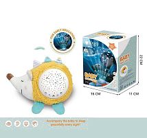 Нічник DF 002 підсвічування, мелодії, звуки, проєкція зоряного неба, 2 рема гучності, викрутка, в коробці