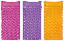 Матрас надувний для плавання Intex 58807 EU «Хвиля» (15*86*229 см, підголовник, вік 8+, до 100 кг)