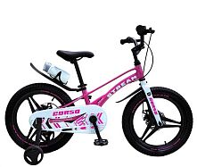 Велосипед дитячий двоколісний Corso SM-18746 «Stream» (колеса Ø18"/гума, рама: магній, допоміжні колеса, гальмо ручне, від 6 років)