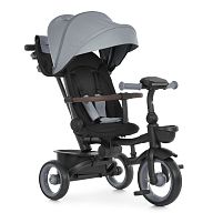 Велосипед дитячий триколісний Turbotrike MT 1038-1 Owl Gray (колеса: переднє Ø10"/задні: Ø8"/EVA, рама: метал, батьківська ручка, навіс, до 30 кг)