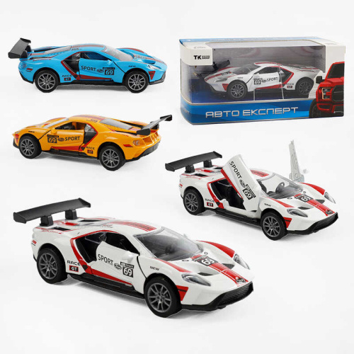 Картинка  Машинка RS-96563 "Авто Експерт", 3 кольори, металопластик, масштаб 1:32, інерція, відчиняються двері, в коробці, ВИДАЄТЬСЯ ТІЛЬКИ МІКС ВИДІВ от магазина cd-market