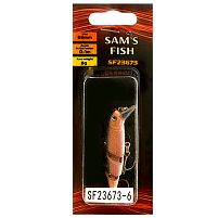 Воблер трискладовий мікс 60мм 10шт/уп, Sams Fish(SF23673-6)