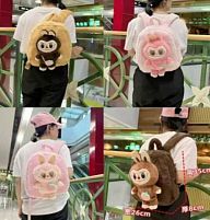 Рюкзак M 18939 герой, розмір - 26х8х35 см, 1 відділення, на блискавці, м’яке хутро, текстильна петля, регульовані лямки, синтепон, рухомі елеме