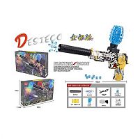 Пістолет G 930-3 стріляє орбізами та м'якими патронами, автоматичний принцип, акумулятор 3.7 V, окуляри, USB-кабель, в коробці