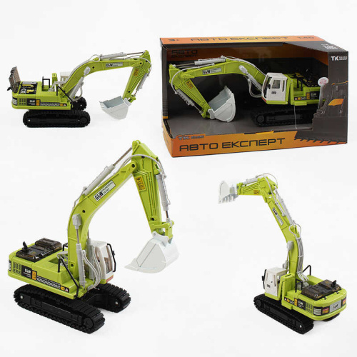 Спецтехніка TK-79930 "Авто Експерт", металопластик, 1:40, звук, світло, обертання платформи на 360°, гусеничний хід, рухомі елементи, в коробці