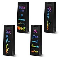Пакет подарунковий паперовий під пляшку "Wine time" 36*12*10см Stenson R95010