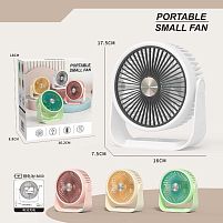 Вентилятор ZB 124 A 4 види, 3 режими, Мini USB, в коробці ВИДАЄТЬСЯ МІКС ВИДІВ