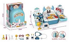 Набір лікаря 1302-2 (24/2) "Корівка", 2в1, 15 аксесуарів, у коробці