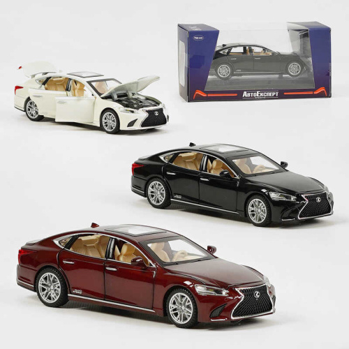 Машинка GT - 11709 "Авто Експерт", 3 кольори, металопластик, масштаб 1:32, звук, світло, інерція, в коробці, ВИДАЄТЬСЯ ТІЛЬКИ МІКС ВИДІВ