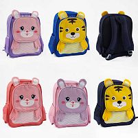 Рюкзак С 60610 тваринка, розмір: 26х9х34 см, ВИДАЄТЬСЯ МІКС
