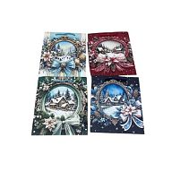 Пакет новорічний паперовий M "New Year's holidays" 26*32*12см Stenson R34831-M