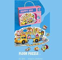 Пазли 88733 59 елементів, "Музичний автобус", 59 елементів, в коробці