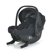 Автокрісло El Camino i-LOCK ME 1210 Black (встановлення проти ходу руху, зріст дитини: 40-75 см, cистема кріплення: Isofix, ручка-перенесення, вік 0+)