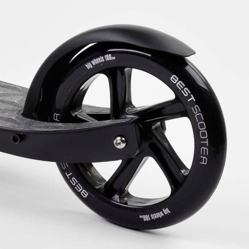 Самокат двоколісний дитячий Best Scooter 47351 (колеса: переднє Ø9"/заднє Ø7.1"/PU, рама: алюміній/складна, до 100 кг) фото 5
