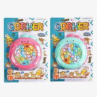 Стукалка 367-29 A 2 кольори, "Динозаврик", молоточок, на листі