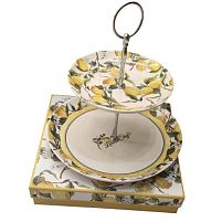 Фруктовниця "Lemon Sky" 2яр 15.5/23см Stenson R40747