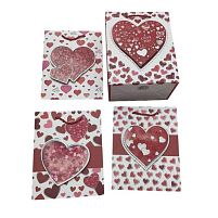 Пакет подарунковий паперовий L "Love You 3D" 30*41.5*12см Stenson R98493-L