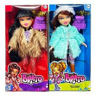 Лялька DK 353 2 види, висота 25.5 см, знімний одяг, шарнірні кінцівки, рюкзак, в коробці