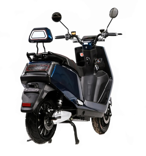 Електроскутер Aima M4 Blue (колеса: Ø12", акб: 72V/30Ah/Li-ion/з'ємна, мотор: 2000W, пробіг на одному заряді до 80 км, до 70 км/год, синій) фото 16