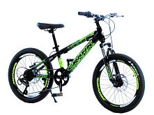 Велосипед дитячий двоколісний Corso CR-20247 «Crank» (колеса Ø20"/гума, рама: сталь, гальмо ручне/ножне, від 6 років)