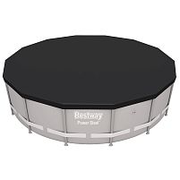 Тент (накриття) Bestway 58248 (Ø477 см, для круглих каркасних басейнів Ø427 см)