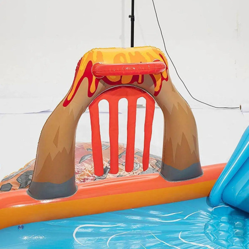 Дитячий надувний ігровий центр BestWay 53069 «Вулкан» (Водна гірка з басейном, фонтаном та м'ячиками, 104*265*265 см.) фото 6