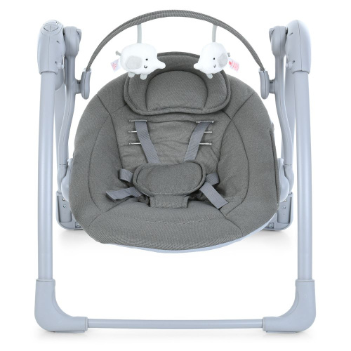 Крісло-гойдалка для немовлят з електро-заколисуванням Mastela 6599 (механізм гойдання: маятник, 5 швидкостей, музика, люлька: 2 положення) фото 2