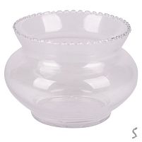 Ваза скляна 16см Stenson R35665-16