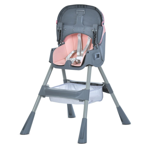 Стільчик для годування Bambi M 5722 Pink (44*60*115 см, 4 колеса Ø5 см, регулювання: стілець 4 п., спинка 3 п., підніжка 3 п., стіл 31*45 см)і фото 2