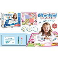 Килимок для малювання 9659 A водні маркери, розмір килимка: 80х60 см, в коробці